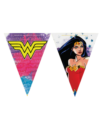 Banderines Wonder Woman
