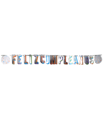 Letrero Feliz Cumpleaños