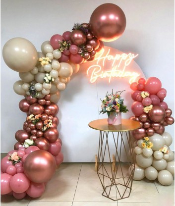 Decoración Rose Gold