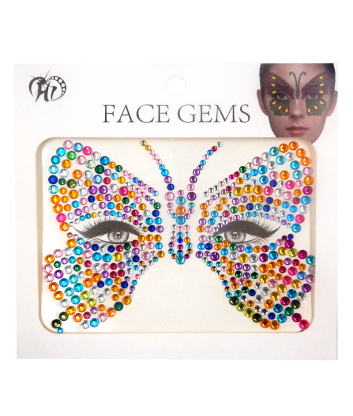 Face Gems Mariposa