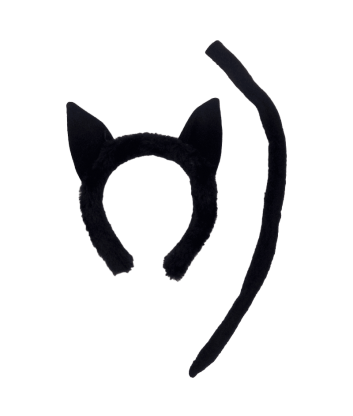 DIADEMA PELUCHE GATA