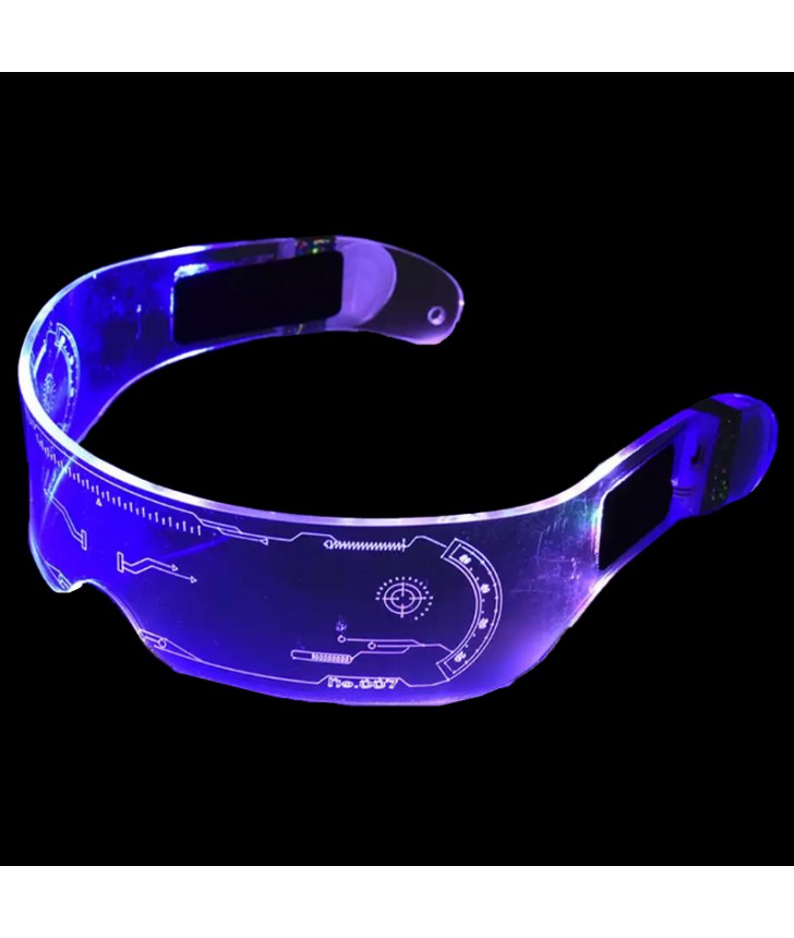 Gafas Transparentes Led