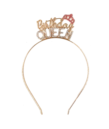 Diadema Birthday Queen Dor.
