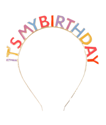 Diadema It's My Birthday Col. Pastel