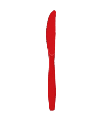 Cuchillo Rojo x20