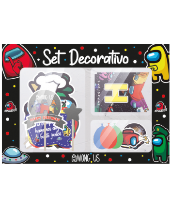 Set Decorativo Among Us