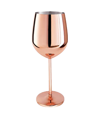 Copa Vino Rose Gold 19oz Met.
