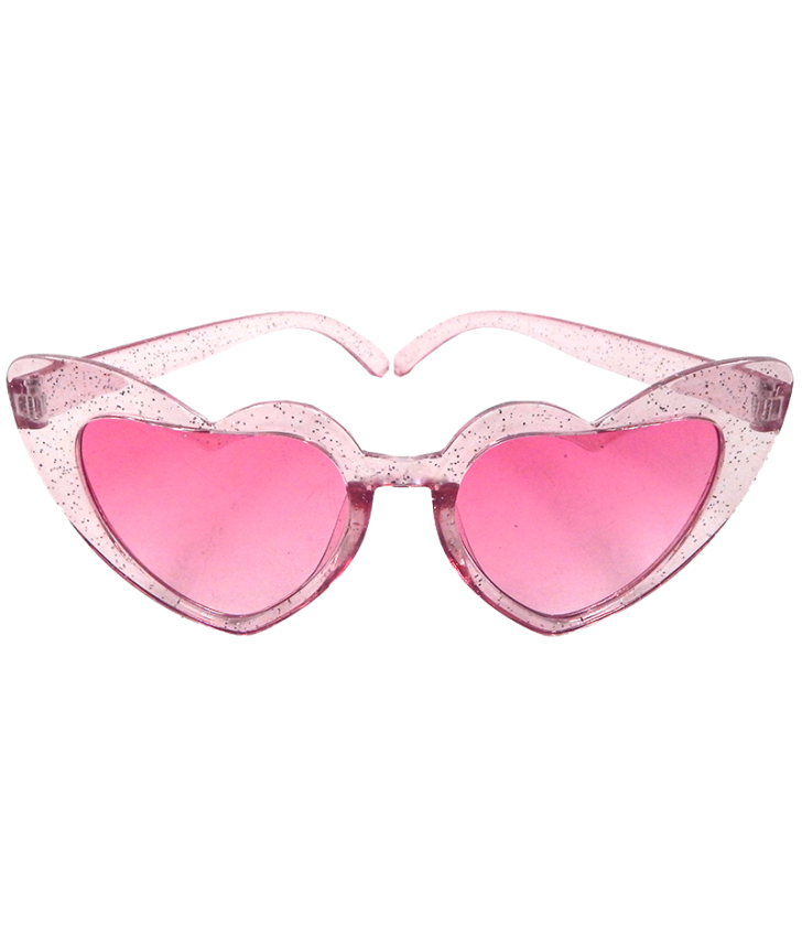 Gafas Corazón Rosa