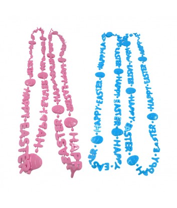 COLLAR HAPPY EASTER ROSA/CEL