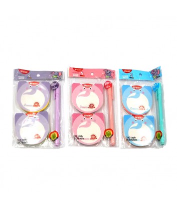 BLOCK NOTAS ELEFANTE 3PCS