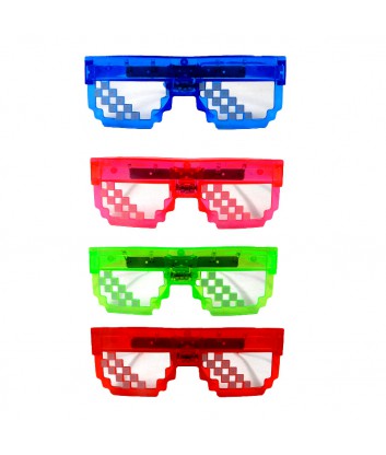 GAFAS PIXELEADAS C/LUZ
