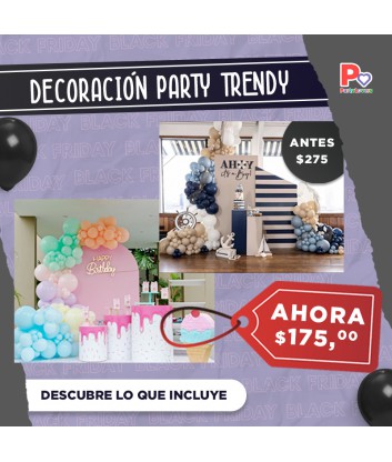 Decoración Party trendy