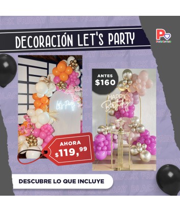 Decoración Let´s  party