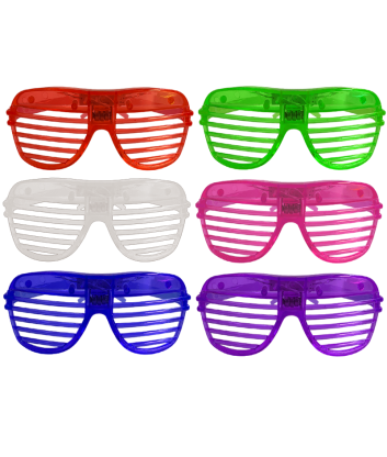 Gafas ovaladas c/Luz plast....