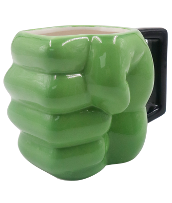 Taza Cerámica Puño Hulk