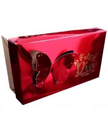 Caja obsequio. Pq. Met...