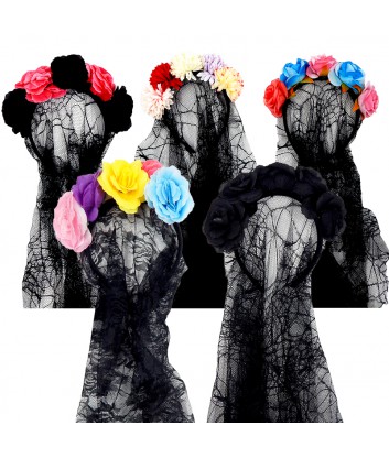 DIADEMA FLORES C/VELO