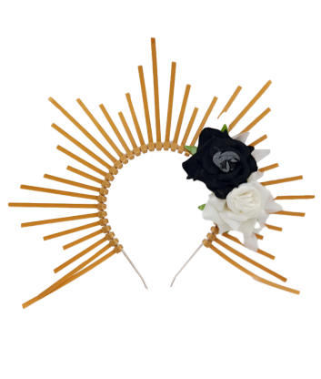 DIADEMA PUNTAS FLORES