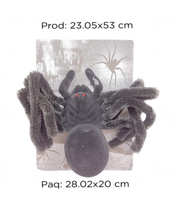 ARAÑA NEGRA HALLOWN XU X160B
