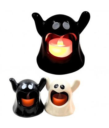 VELA LED FANTASMA HALLOWEEN...