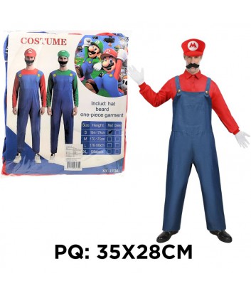 DISFRAZ MARIO  BROSS T....
