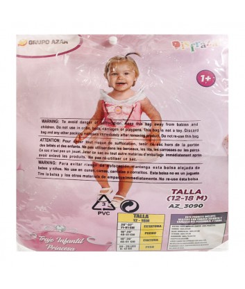 DISFRAZ PRINC. AURORA T12-18M