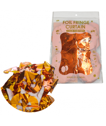 CORTINA TINSEL CALABAZA...