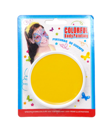 PINTURA AMARILLO BODY PAINTING