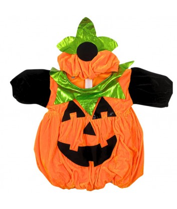 DISFRAZ VESTIDO CALABAZA T2