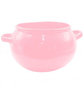 CALDERO ROSA CERAMICA