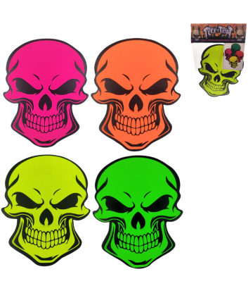 APLIQUE CALAVERA NEON...