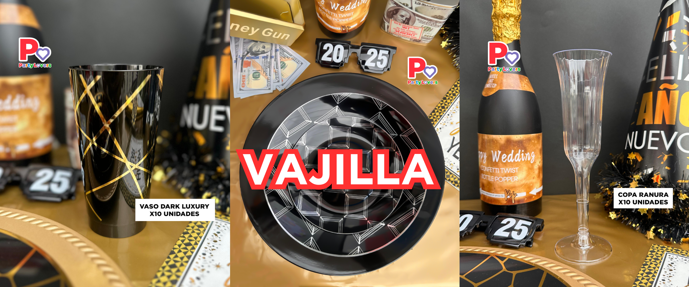 Vajilla reutilizables para tu cenas de fin de año, los modelos más lindos y elegantes para ti y tu familia 