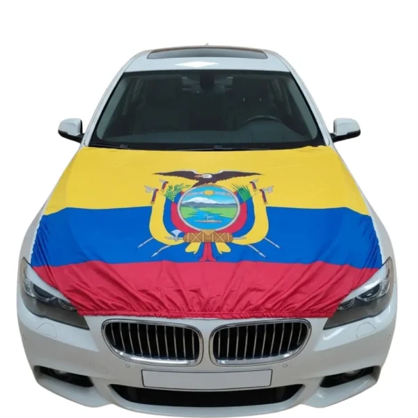 CUBIERTA CAP. VEH BANDERA ECUADOR