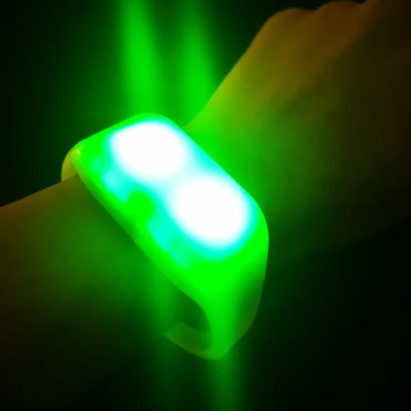 PULSERA LED MULTICOLOR BLANCA